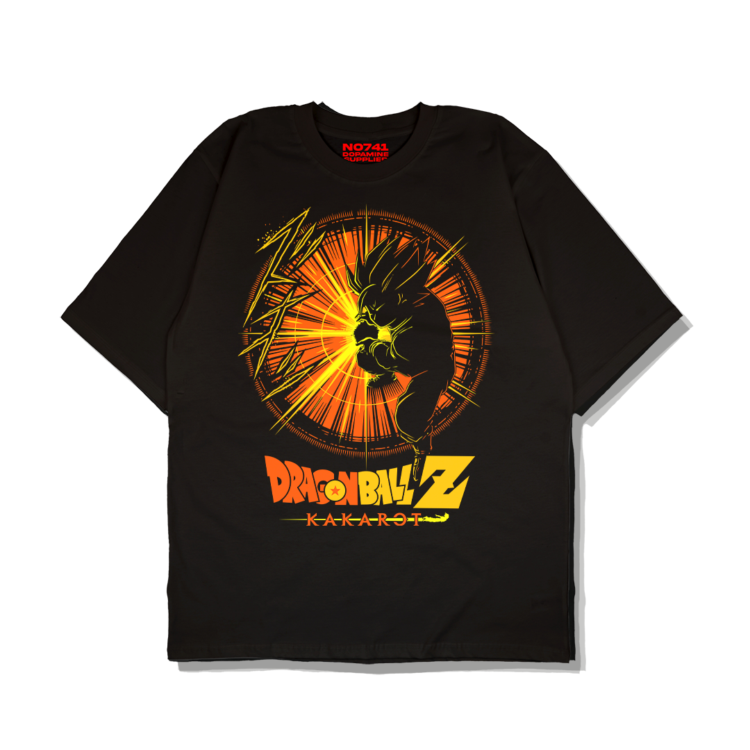 Oversized t-shirt DRAGON BALL I fan-art