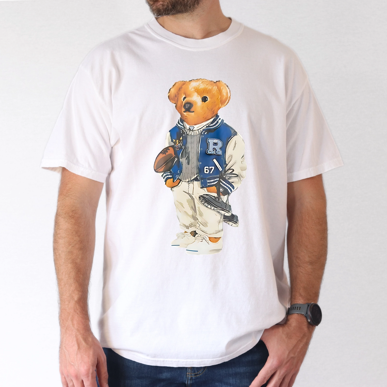 Tricou Bărbați – Varsity Bear