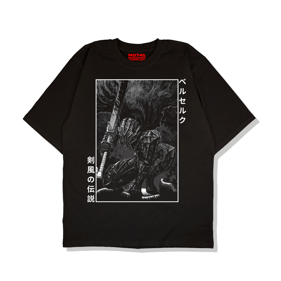 Oversized t-shirt BERSERK IV fan-art